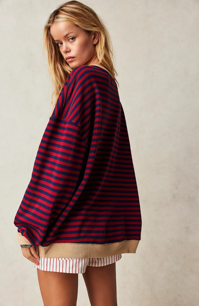 Mira™ Oversized Striped Sweater