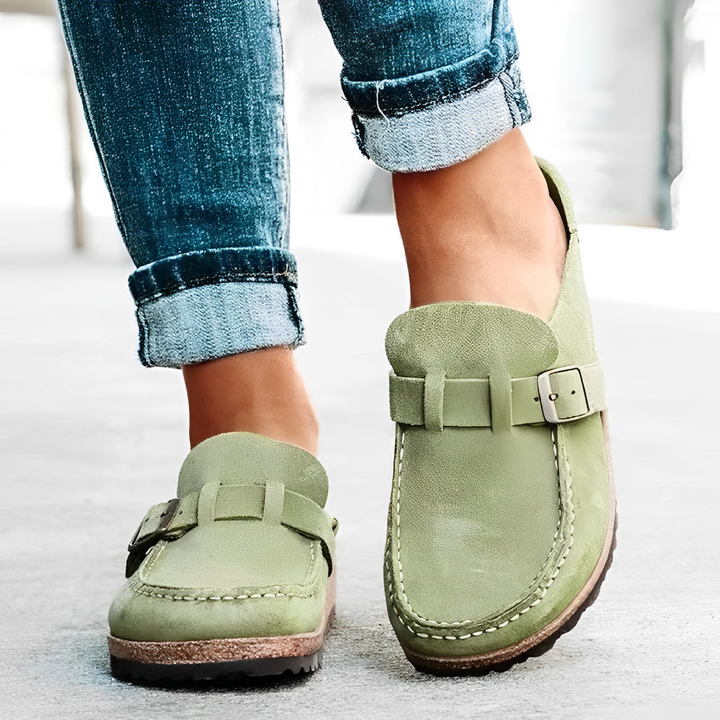 ALANA | MOCCASIN SANDALS