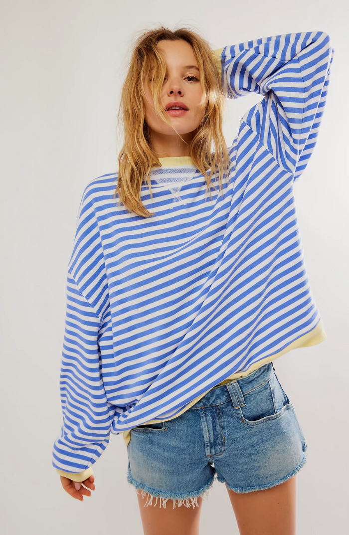 Mira™ Oversized Striped Sweater