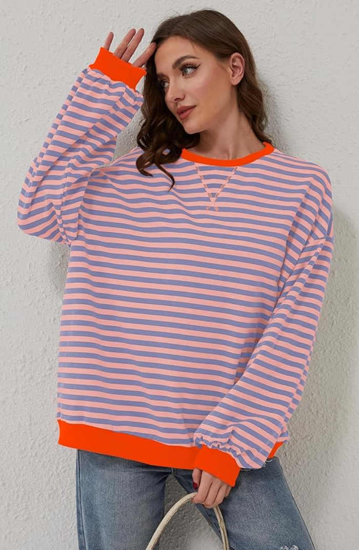 Mira™ Oversized Striped Sweater