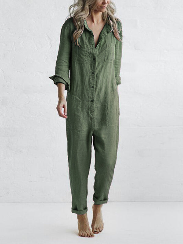 Claire - Long-sleeved jumpsuit