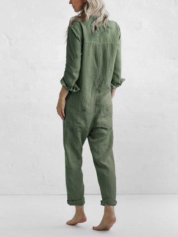 Claire - Long-sleeved jumpsuit