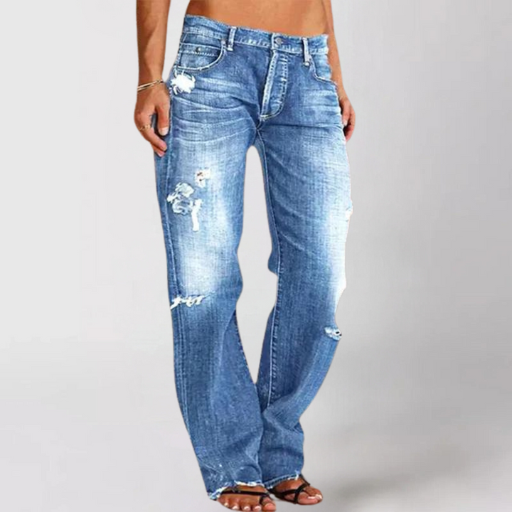 Laila | Denim Wide Leg Jeans