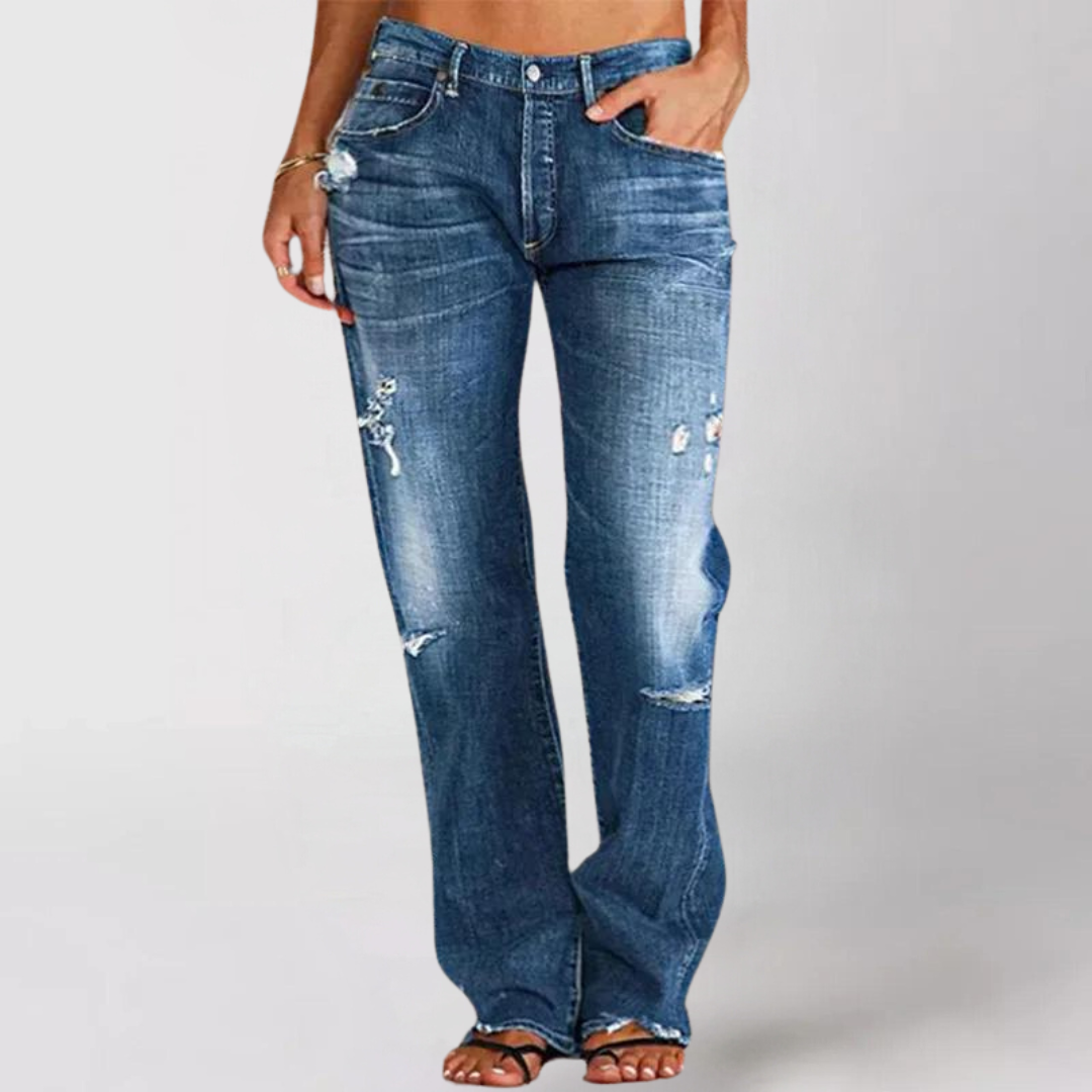 Laila | Denim Wide Leg Jeans