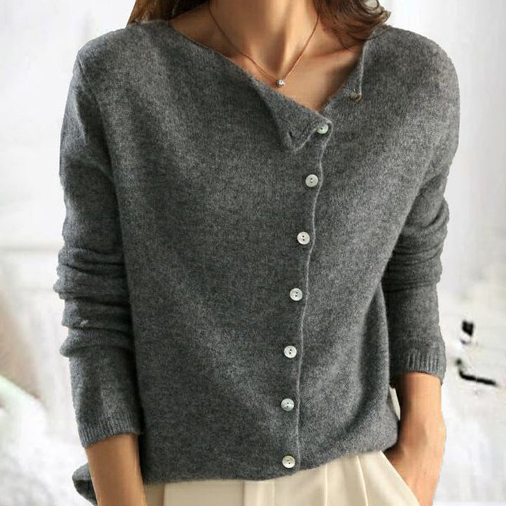 Sabine - Elegant Wool Cardigan