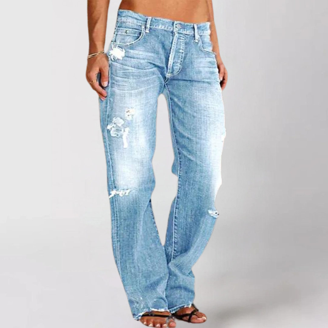 Laila | Denim Wide Leg Jeans