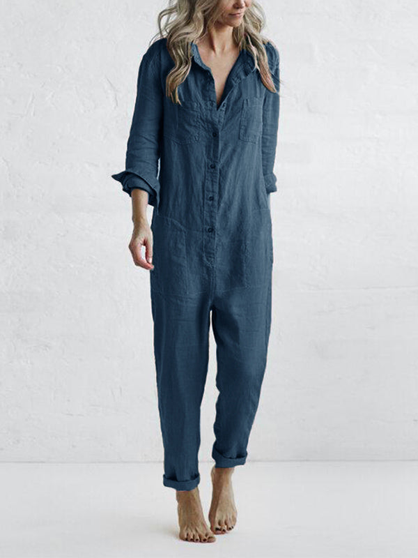 Claire - Long-sleeved jumpsuit