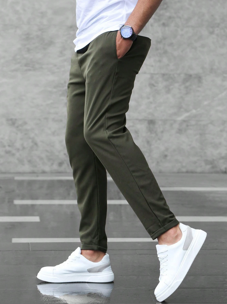 Rhett - Cropped Drawstring Pants