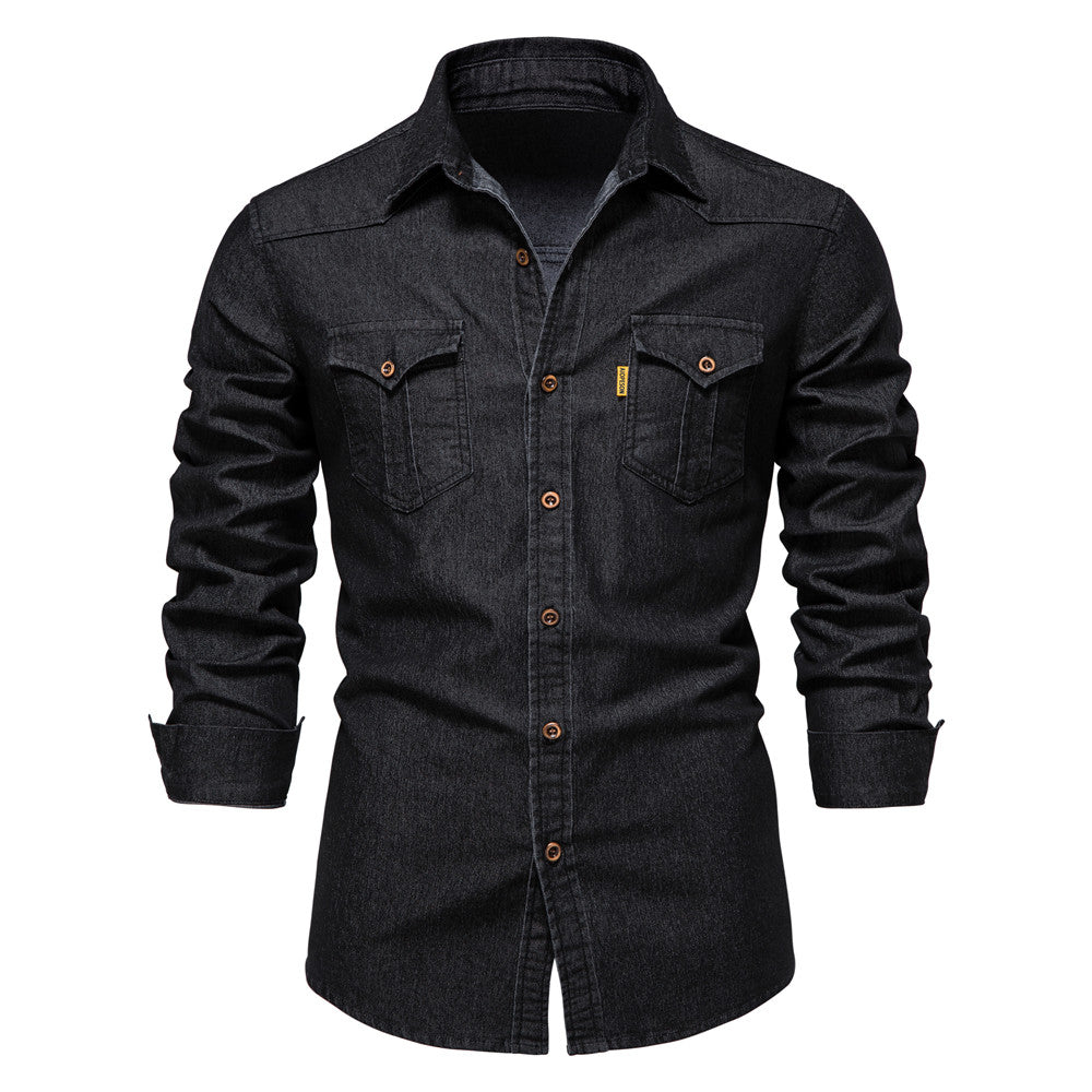 OLD NAVY - Stretch Denim Shirt