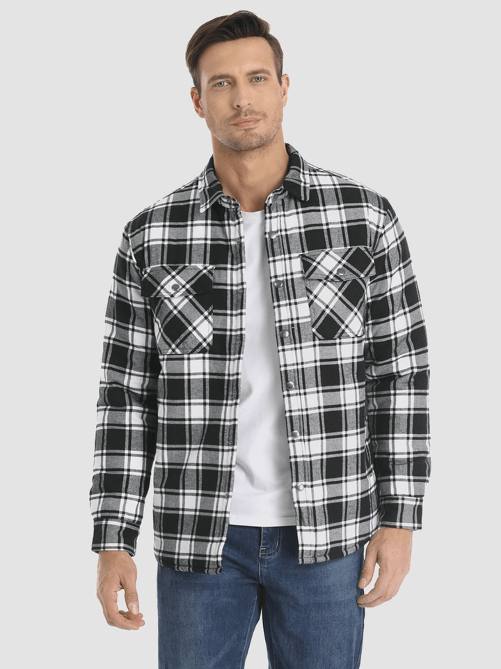 Hendrik - Striped Flannel Jacket